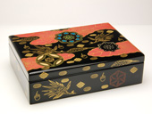 Urushi trinket box nishikie